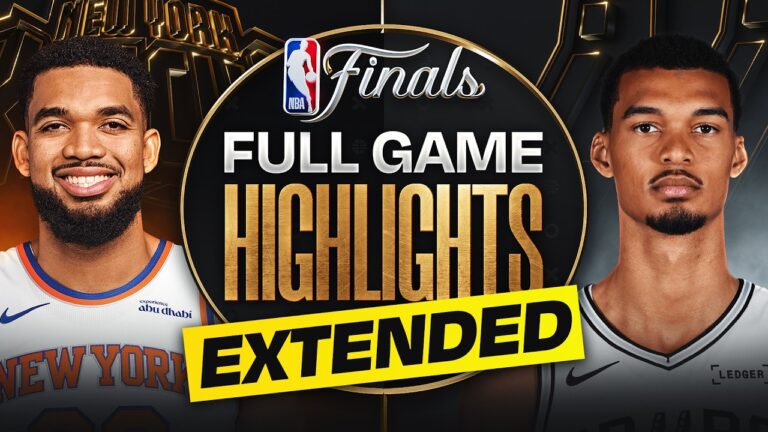 EXTENDED: 3 KNICKS at 2 SPURS NBA FINALS GAME 1 HIGHLIGHTS June 5, 2026