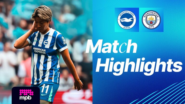 FA Cup Final Brighton v Manchester City HIGHLIGHTS