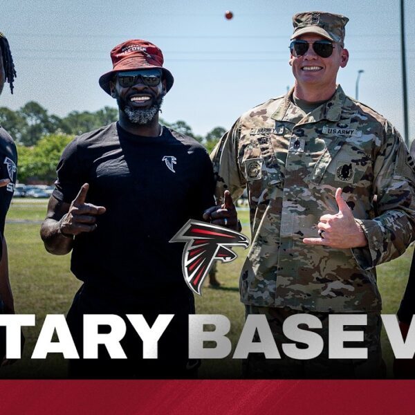 Falcons travel to U.S. Military Bases to meet service members Atlanta Falcons NFL