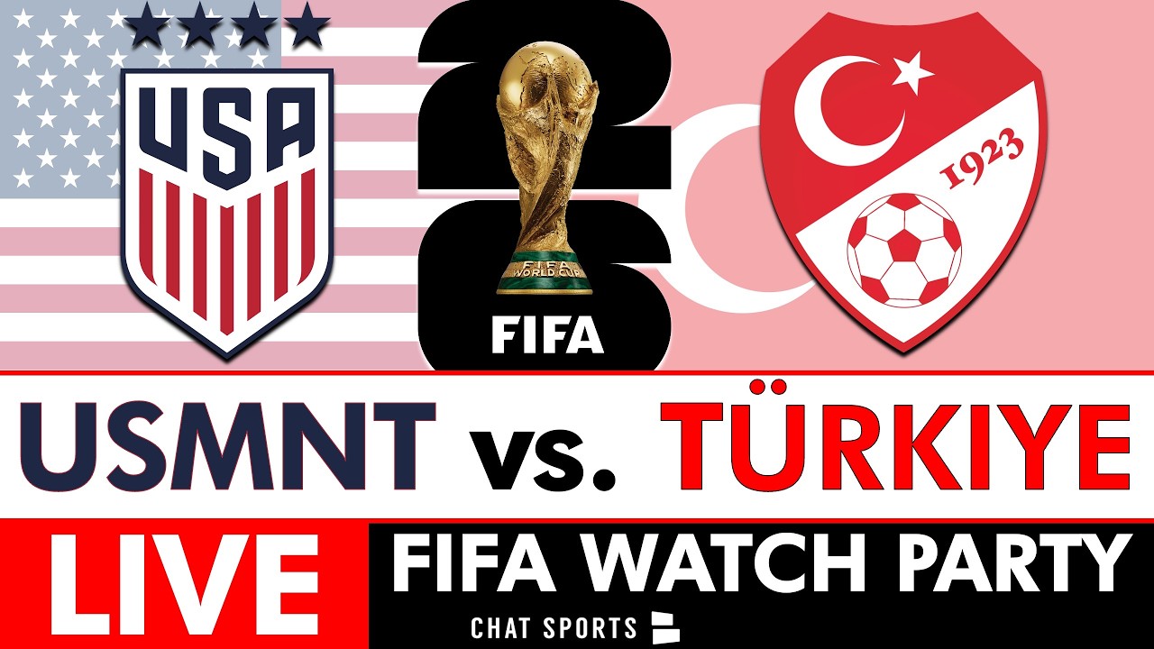 FIFA World Cup 2026 LIVE: USA vs. Türkiye Streaming Scoreboard & Highlights USNMT Watch Party