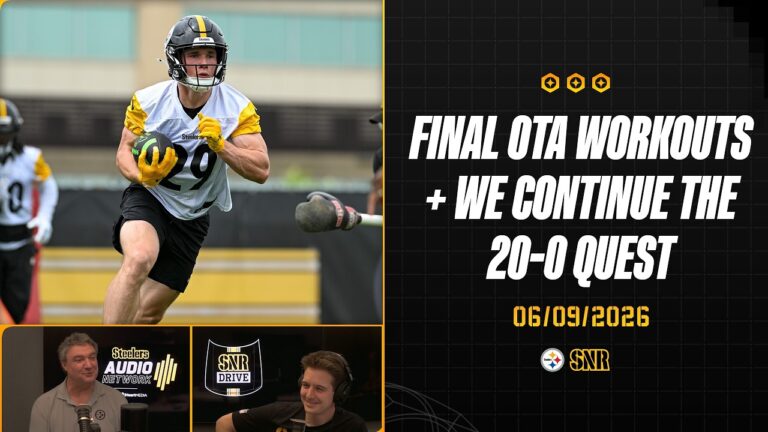 Final OTA Workouts We Continue Out 20-0 Quest SNR Drive (June.9) Pittsburgh Steelers