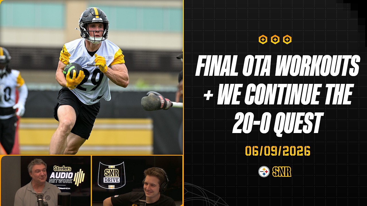 Final OTA Workouts We Continue Out 20-0 Quest SNR Drive (June.9) Pittsburgh Steelers