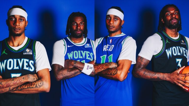 FIRST LOOK Jaden McDaniels & Naz Reid Behind The Scenes of Timberwolves Jersey Unveil