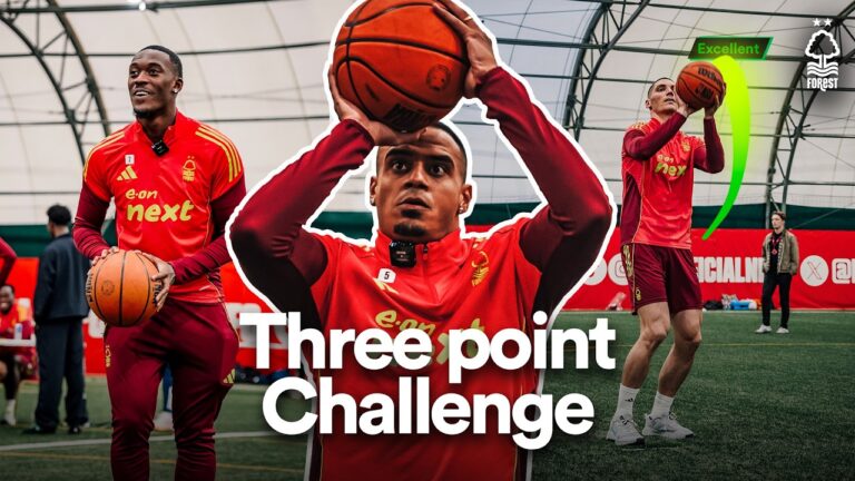Forest stars take on the Three Point Challenge!