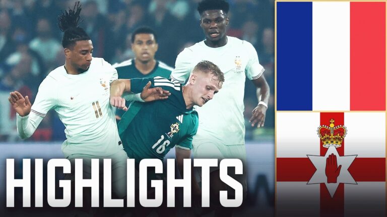 France vs Northern Ireland Highlights International Friendly