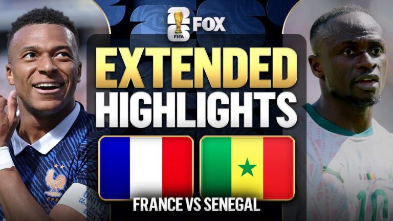 France vs Senegal Extended Highlights 2026 FIFA World Cup
