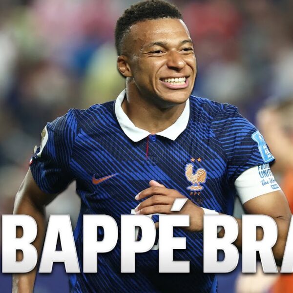 Frances Kylian Mbappé Scores Two Goals vs Iraq 2026 FIFA World Cup