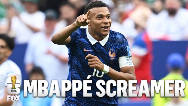 France’s Kylian Mbappé Scores Weak-Footed SCREAMER, vs Iraq 2026 FIFA World Cup