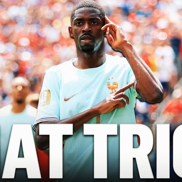 France’s Ousmane Dembélé nets HAT TRICK in the first half against Norway