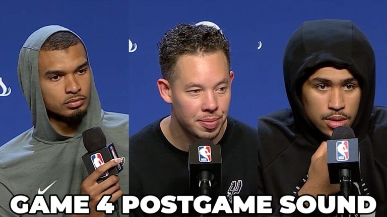 Full NBA Finals Game 4 Spurs Postgame Press Conferences: Victor, Mitch and Dylan