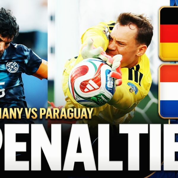 FULL PENALTIES Germany vs Paraguay 2026 FIFA World Cup Round of 32