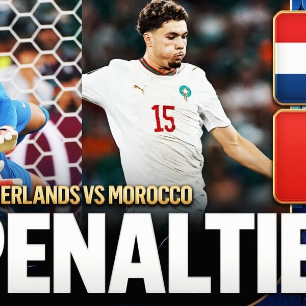 FULL PENALTIES Netherlands vs Morocco 2026 FIFA World Cup Round of 32
