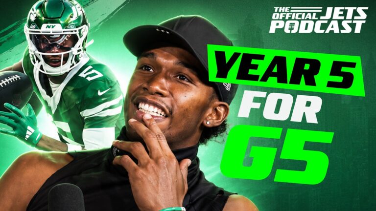 Garrett Wilson & Geno Smith Already Building Serious Chemistry Official Jets Podcast