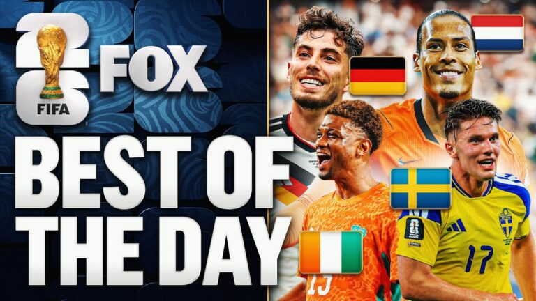 Germany & Sweden Dominate, Ivory Coast Shakes Up Matchday 4 2026 FIFA World Cup Best Moments