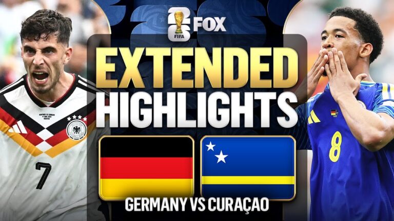 Germany vs Curaçao Extended Highlights 2026 FIFA World Cup