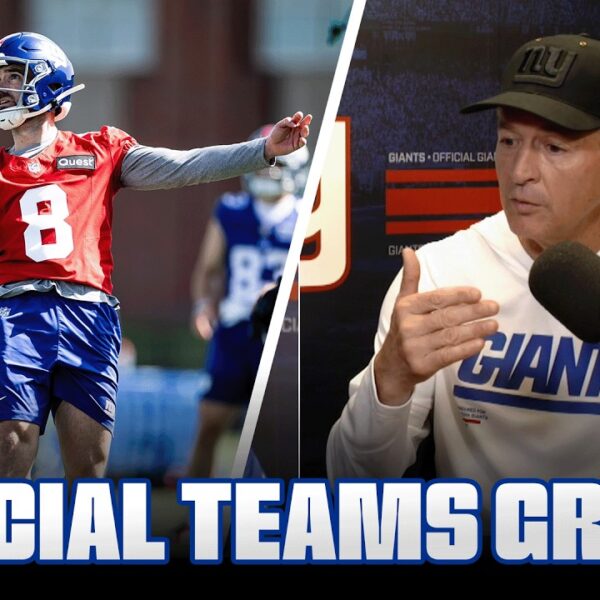 Giants Assistant Special Team Coach T.J. Weist Giants Huddle New York Giants