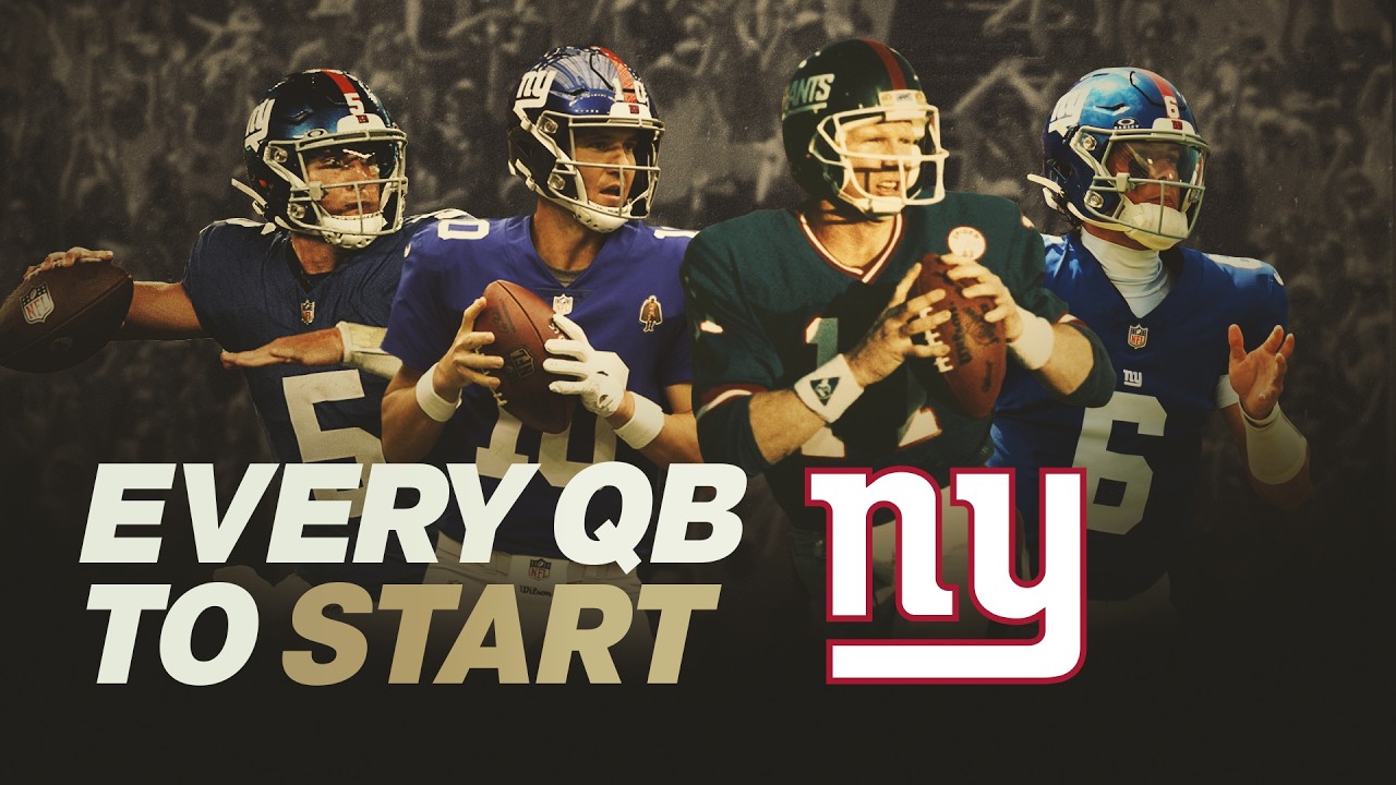 Giants FULL QB History Since 1970!