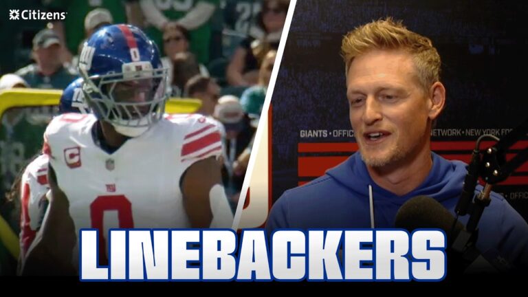 Giants Outside Linebackers Coach Charlie Bullen Giants Huddle New York Giants