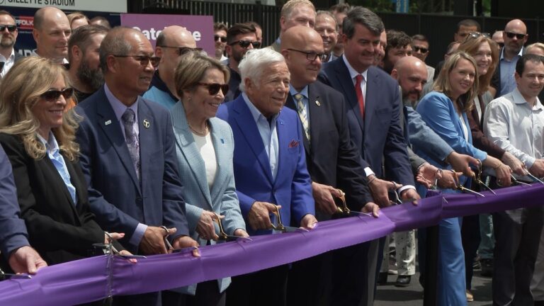 Gillette Stadium Opens Newly Renovated MBTA Commuter Rail Station Ahead of 2026 FIFA World Cup