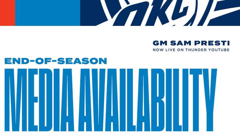 GM Sam Presti 2025-26 End-Of-Season Media Availability Full Press Conference OKC Thunder