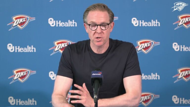 GM Sam Presti 2025-26 End-Of-Season Media Availability Opening Statement OKC Thunder