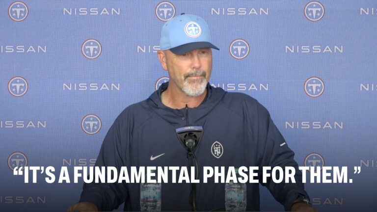 Gus Bradley Talks Titans Defense, Jeffrey Simmons and Rookie Progress