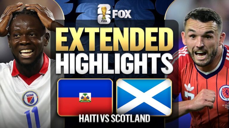 Haiti vs Scotland Extended Highlights 2026 FIFA World Cup