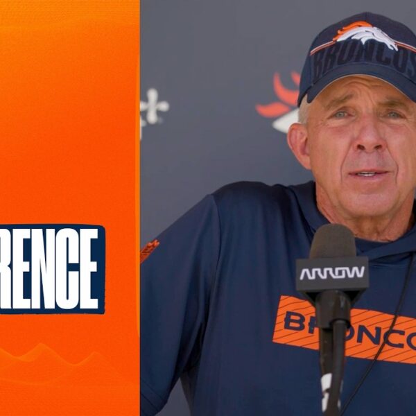 HC Sean Payton on QB Bo Nix: Its good to have him out here in uniform