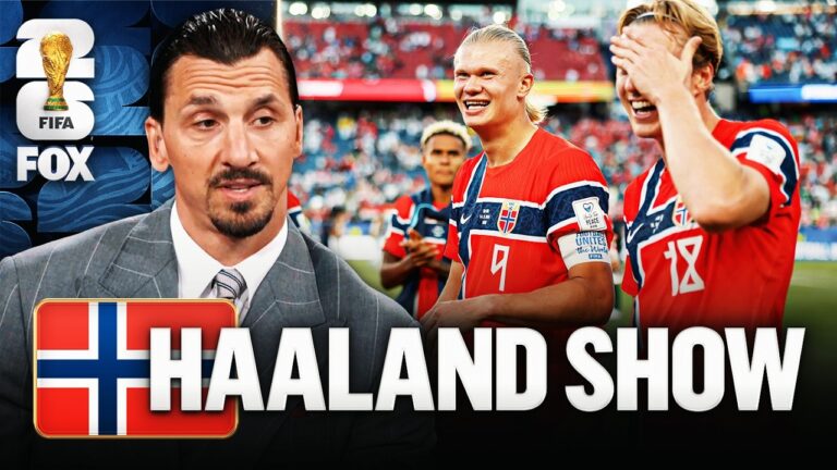 Hes getting close to Zlatan Zlatan on Erling Haalands IMPRESSIVE FIFA World Cup Debut