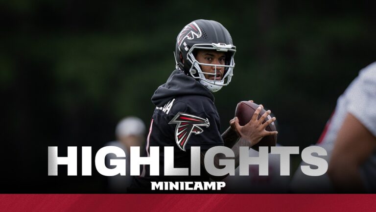 Highlights: Falcons suit up for minicamp Atlanta Falcons NFL