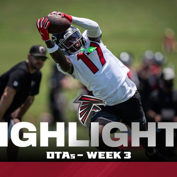 Highlights: Falcons suit up for Week 3 of OTAs Atlanta Falcons NFL