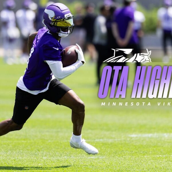 Highlights from 2026 OTA Practice June 1 Minnesota Vikings