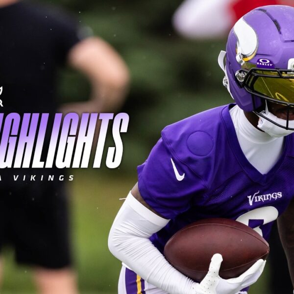 Highlights from 2026 OTA Practice June 4 Minnesota Vikings