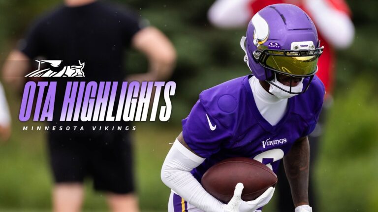 Highlights from 2026 OTA Practice June 4 Minnesota Vikings