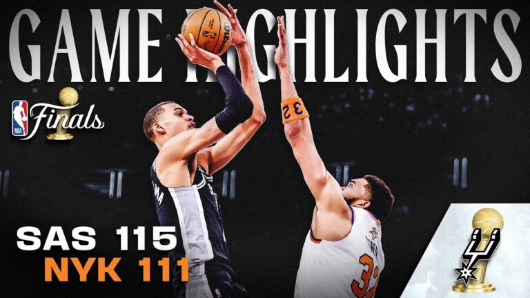 Highlights: Spurs Win Game 3 On the Road – 2026 NBA Finals