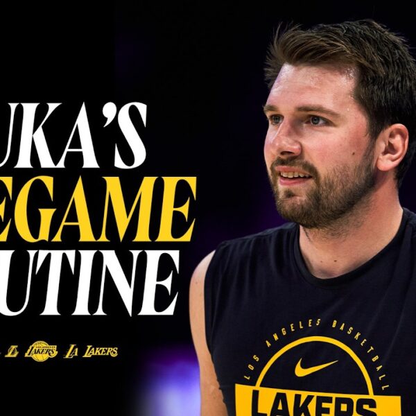How Luka Dončić Warms Up to Dominate Games