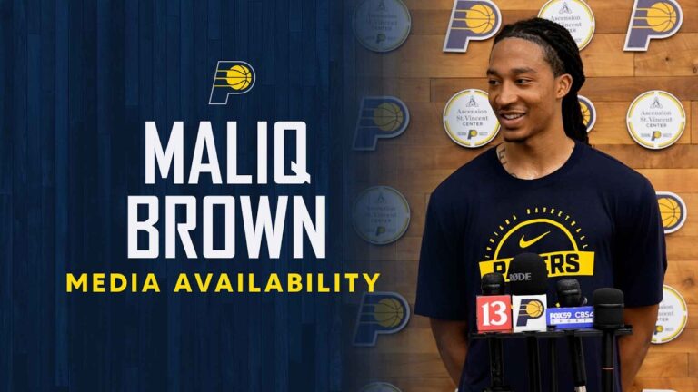Indiana Pacers Pre-Draft Workouts: Maliq Brown Media Availability (June 5, 2026)