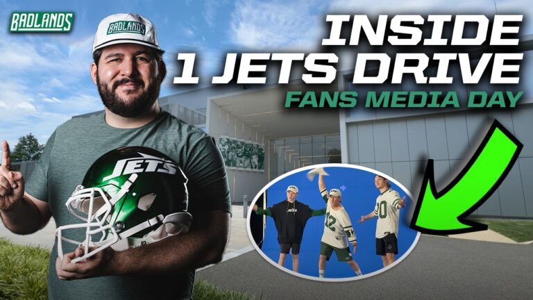 Inside 1 JETS DRIVE for Media Day (Badlands Access)