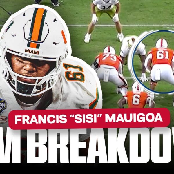 Inside the Film Room: OL Francis Sisi Mauigoa’s College Tape New York Giants