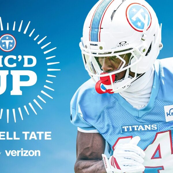 INSIDE Titans Practice with Carnell Tate Micd Up Tennessee Titans