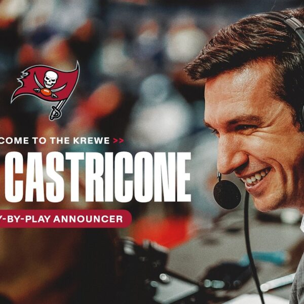 Introducing, Tony Castricone: The Bucs New Radio Play-By-Play Announcer Tampa Bay Buccaneers