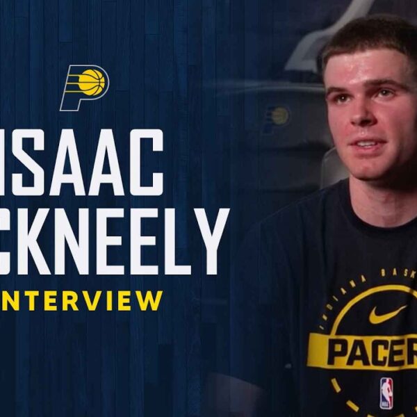 Isaac McKneely 1-on-1 Interview Indiana Pacers Prospect Workouts