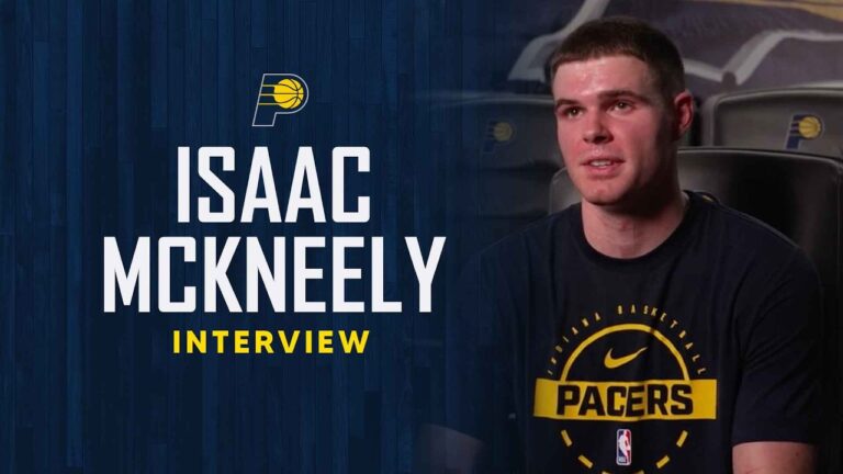 Isaac McKneely 1-on-1 Interview Indiana Pacers Prospect Workouts