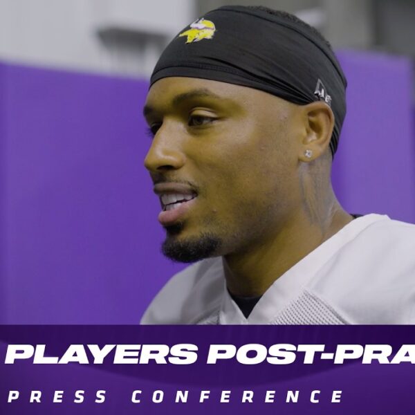 Isaiah Rodgers & Ivan Pace Jr. Address the Media Following Vikings Minicamp Practice
