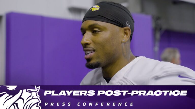 Isaiah Rodgers & Ivan Pace Jr. Address the Media Following Vikings Minicamp Practice