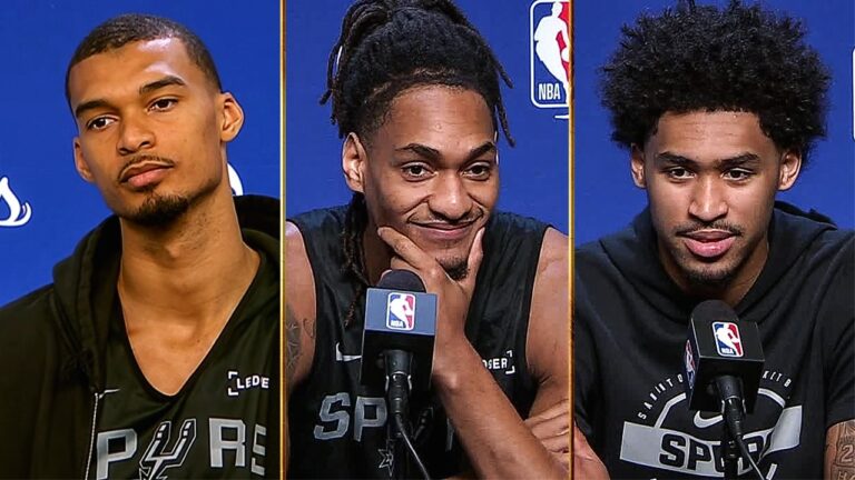 It is gonna be electric Spurs Players Talk About MSG Environment Before Game 3 of the NBA Finals