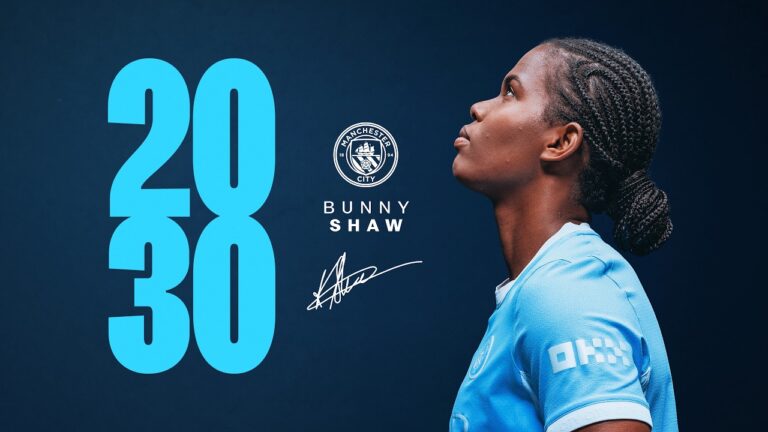 IT WAS ALWAYS MAN CITY FOR ME Bunny Shaw Signs New Man City Contract