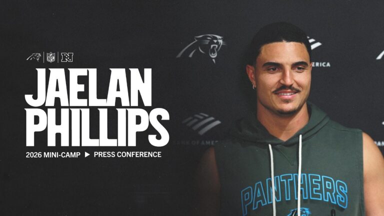Jaelan Phillips: It’s an exciting group to be a part of Carolina Panthers