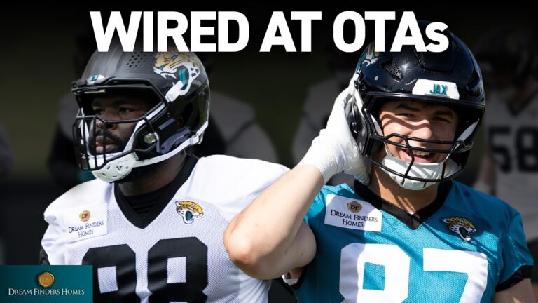 Jaguars Rookies Mic’d at OTAs Jacksonville Jaguars