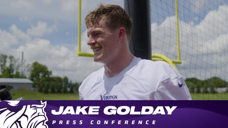 Jake Golday on Adjusting to Vikings Defense, Learning from Veteran Players, Offseason Training